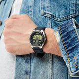 Casio Youth World Time Digital Resin Belt Watch AE-2000W-9AVDF