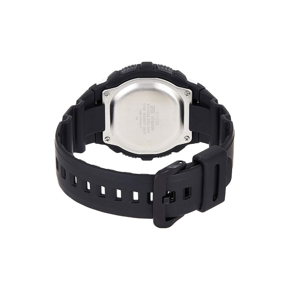 Casio Youth World Time Digital Resin Belt Watch AE-2000W-9AVDF