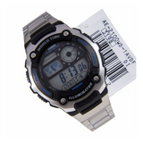Casio Youth World Time Digital Chain Watch AE-2100WD-1AVDF