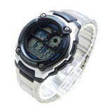 Casio Youth World Time Digital Chain Watch AE-2100WD-1AVDF