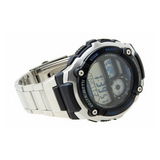 Casio Youth World Time Digital Chain Watch AE-2100WD-1AVDF