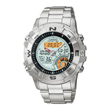 Casio Youth Hunting Timer Stainless Steel Chain Watch AMW-704D-7AVDF