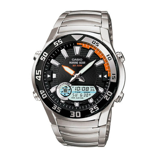 Casio Youth Marine Gear Stainless Steel Chain Watch AMW-710D-1AVDF