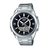 Casio Enticer Dual Time Multifunction Chain Watch AMW-810D-1AVDF