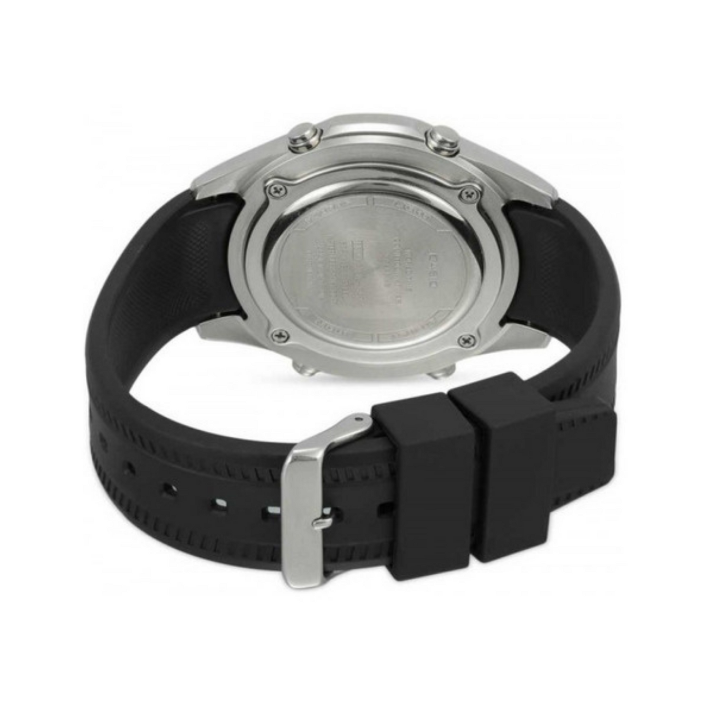 Casio Enticer Dual Time Resin Belt Watch AMW-840-1AVDF
