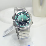 Casio Standard Dual Time Chain Watch AMW-870DA-3AVDF