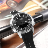 Casio Standard Illuminator Dual Time Stainless Steel Resin Belt Watch AMW-880-1AVDF