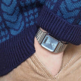 Casio Vintage Dual Time Chain Watch AQ-230A-2A1MQYDF