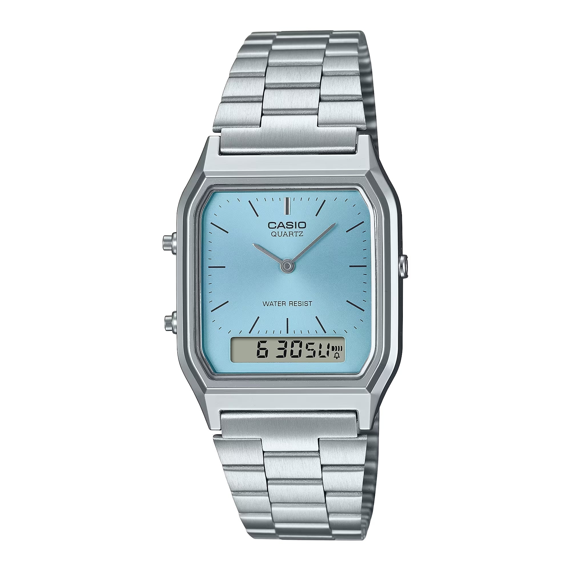 Casio Vintage Dual Time Chain Watch AQ-230A-2A1MQYDF – NAGRAM