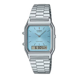 Casio Vintage Dual Time Chain Watch AQ-230A-2A1MQYDF