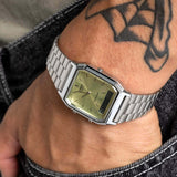 Casio Vintage Dual Time Chain Watch AQ-230A-9AMQYDF