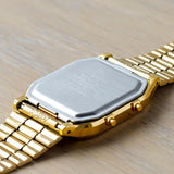 Casio Vintage Dual Time Chain Watch AQ-230GA-9BMQ