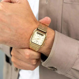 Casio Vintage Dual Time Chain Watch AQ-230GA-9DMQ