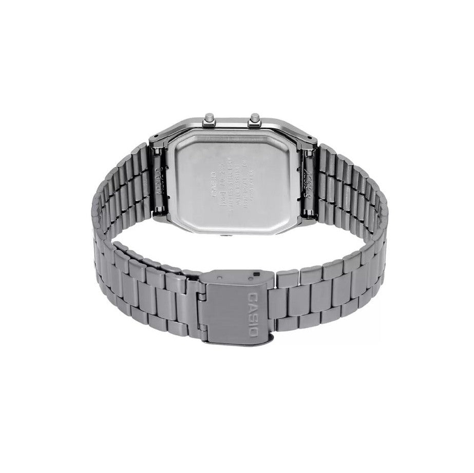 Casio Vintage Dual Time Chain Watch AQ-230GG-2ADF