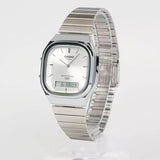 WW3125 Casio Vintage Dual Time Chain Watch AQ-240E-7ADF Casio