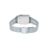 Casio Vintage Dual Time Silver Chain Watch AQ-800E-1ADF