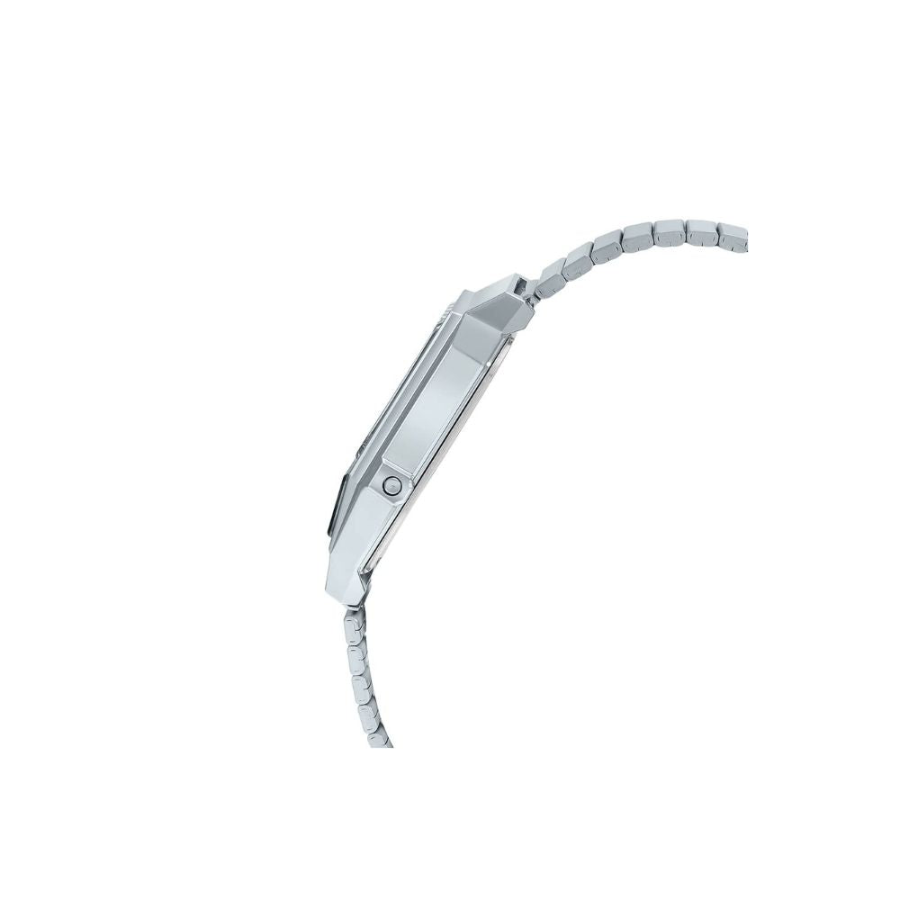 Casio Vintage Dual Time Silver Chain Watch AQ-800E-7ADF