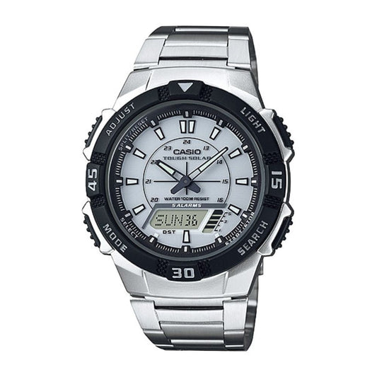 Casio Youth Tough Solar Dual Time Chain Watch AQ-S800WD-7EVDF