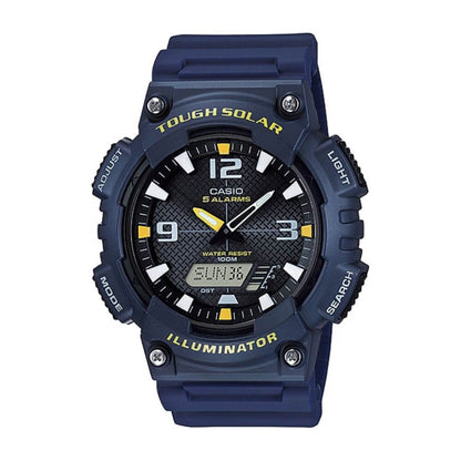 Casio Youth Tough Solar Dual Time Resin Belt Watch AQ-S810W-2AVDF