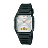 Casio Vintage Dual Time Resin Belt Watch AW-48HE-7AVDF