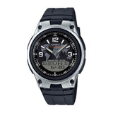 Casio Youth Dual Time Resin Belt Watch AW-80-1A2VDF
