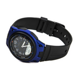 Casio Youth Dual Time Resin Belt Watch AW-80-2BVDF