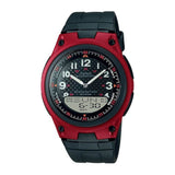 Casio Youth Dual Time Resin Belt Watch AW-80-4BVDF