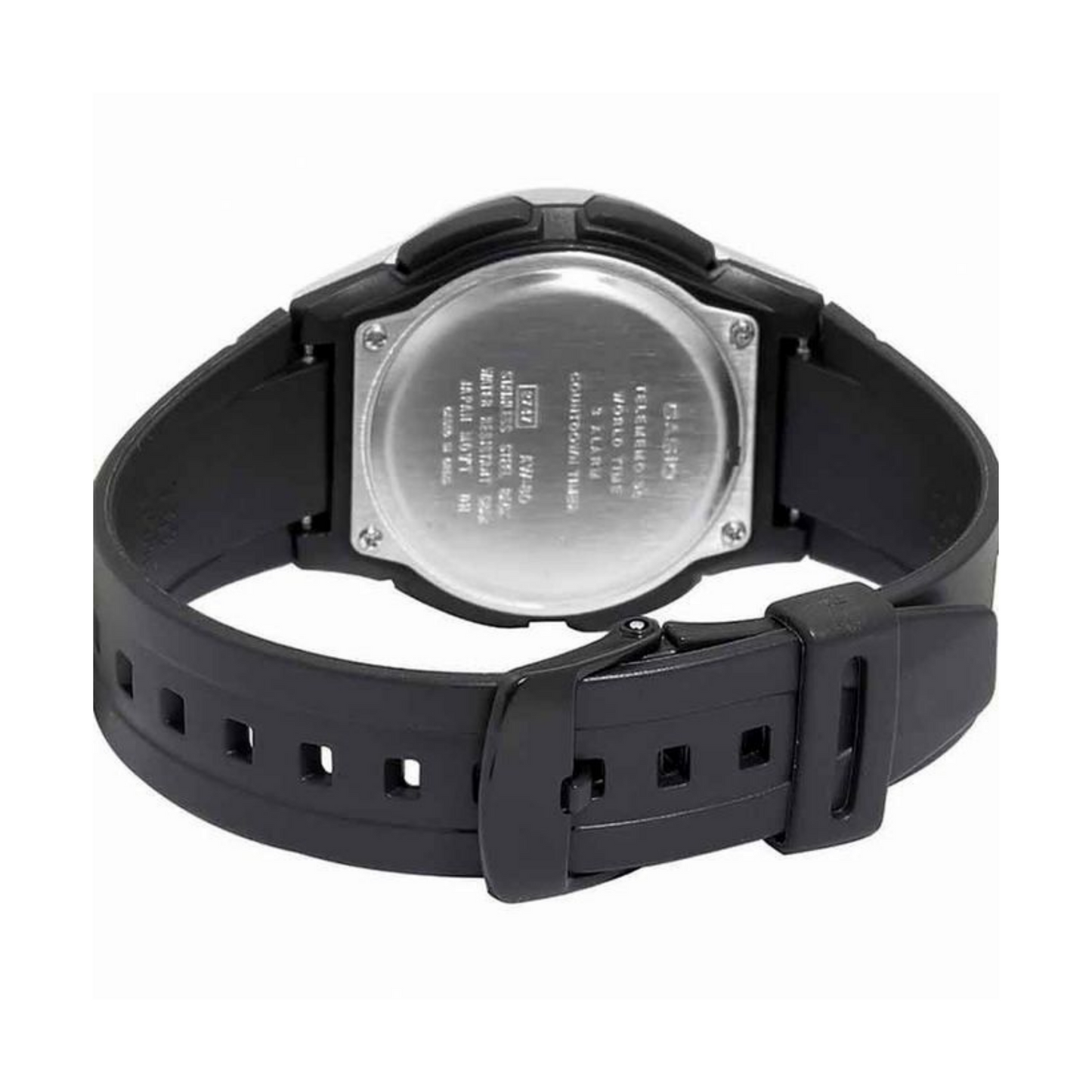 Casio Youth Dual Time Resin Belt Watch AW-80-7A2VDF