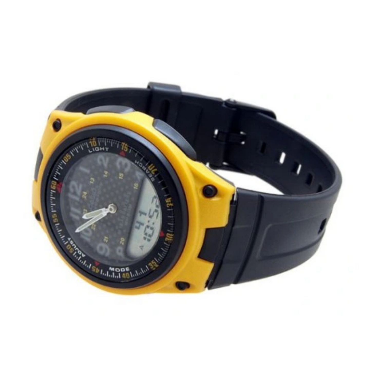 Casio Youth Dual Time Resin Belt Watch AW-80-9BVDF