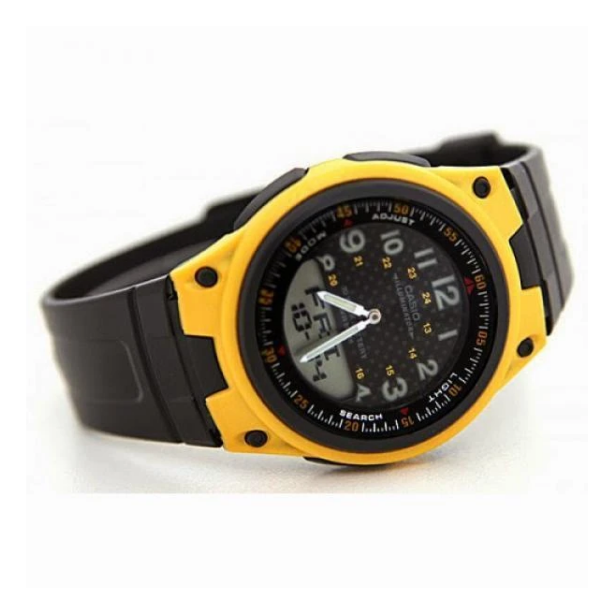 Casio Youth Dual Time Resin Belt Watch AW-80-9BVDF