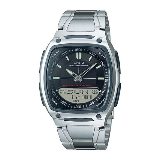 Casio Youth Dual Time Chain Watch AW-81D-1AVDF