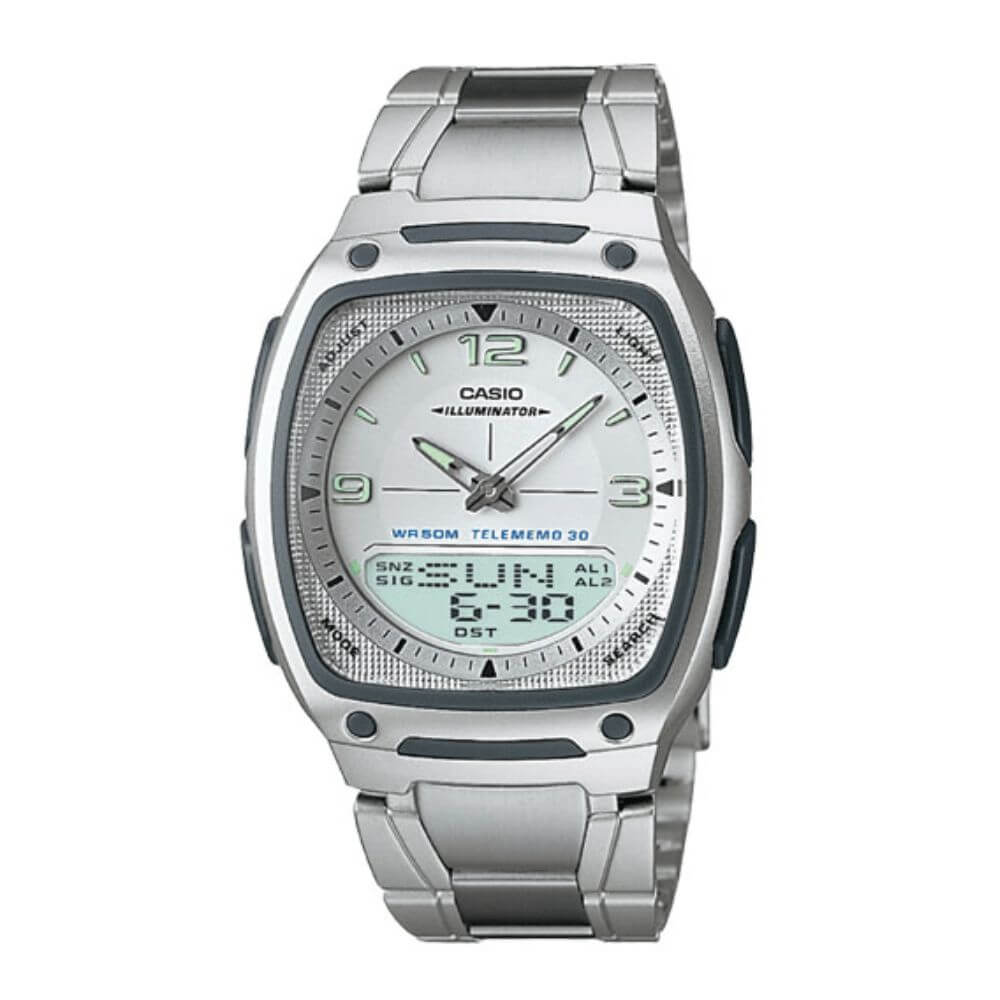 Casio Youth Dual Time Chain Watch AW-81D-7AVDF