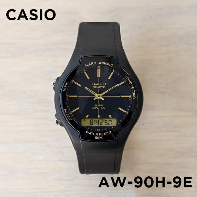 Casio Youth Dual Time Resin Belt Watch AW-90H-9EVDF