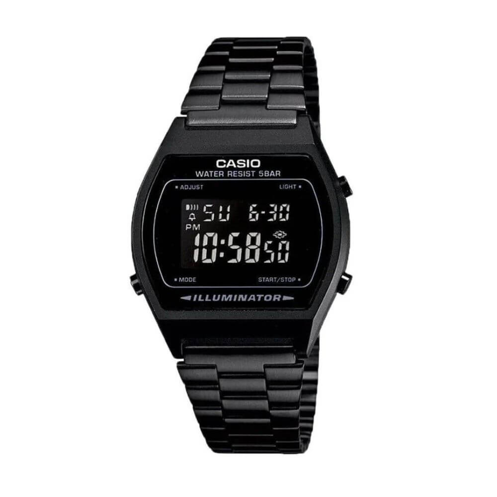 Casio Vintage Digital Black Chain Watch B640WB-1BDF