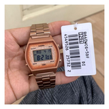 Casio Vintage Digital Rose Gold Chain Watch B640WCG-5DF
