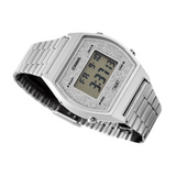 Casio Vintage Digital Silver Chain Watch B640WDG-7DF