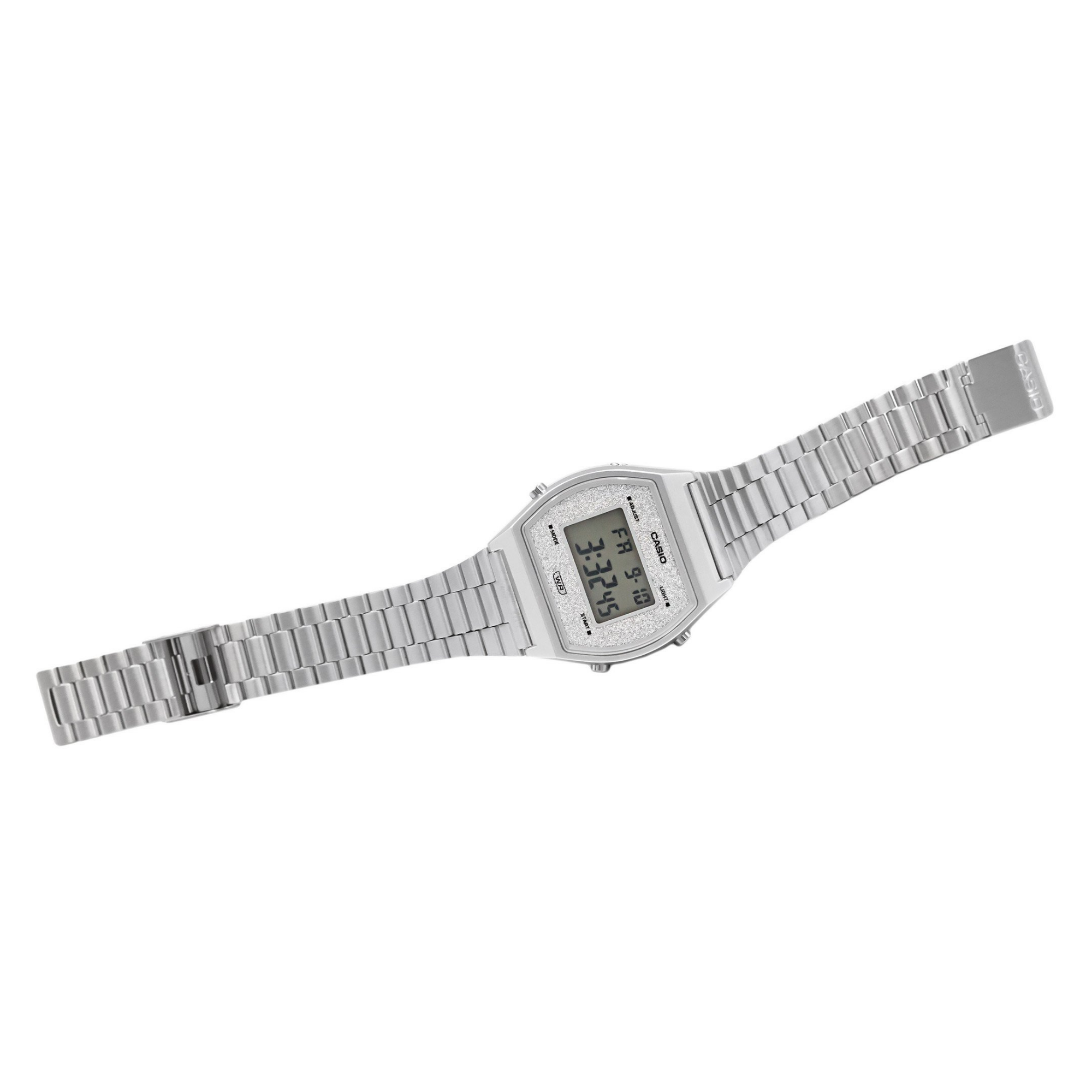 Casio Vintage Digital Silver Chain Watch B640WDG-7DF