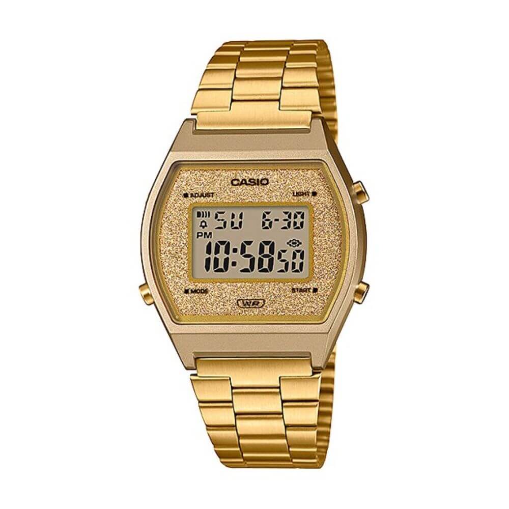 Casio Vintage Digital Golden Chain Watch B640WGG-9DF