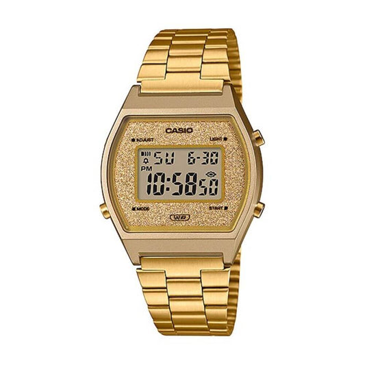 Casio Vintage Digital Golden Chain Watch B640WGG-9DF