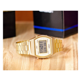 Casio Vintage Digital Golden Chain Watch B640WGG-9DF