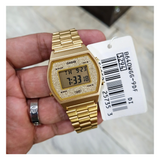 Casio Vintage Digital Golden Chain Watch B640WGG-9DF