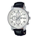 Casio Beside Chronograph Leather Belt Watch BEM-511L-7AVDF