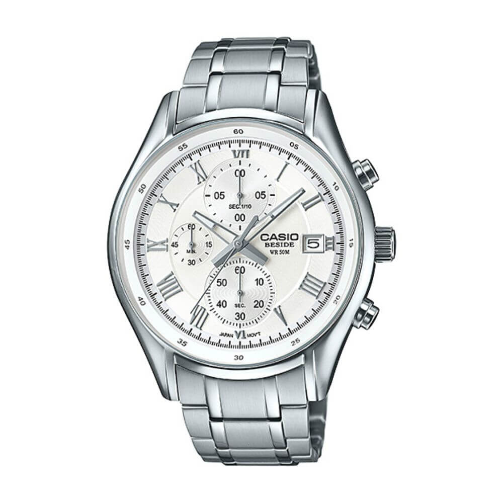 Casio Beside Chronograph Chain Watch BEM-512D-7AVDF