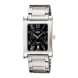 Casio Beside Date Stainless Steel Chain Watch BEM-100D-1A2VDF