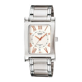 Casio Beside Date Stainless Steel Chain Watch BEM-100D-7A3VDF