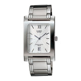 Casio Beside Date Stainless Steel Chain Watch BEM-100D-7AVDF