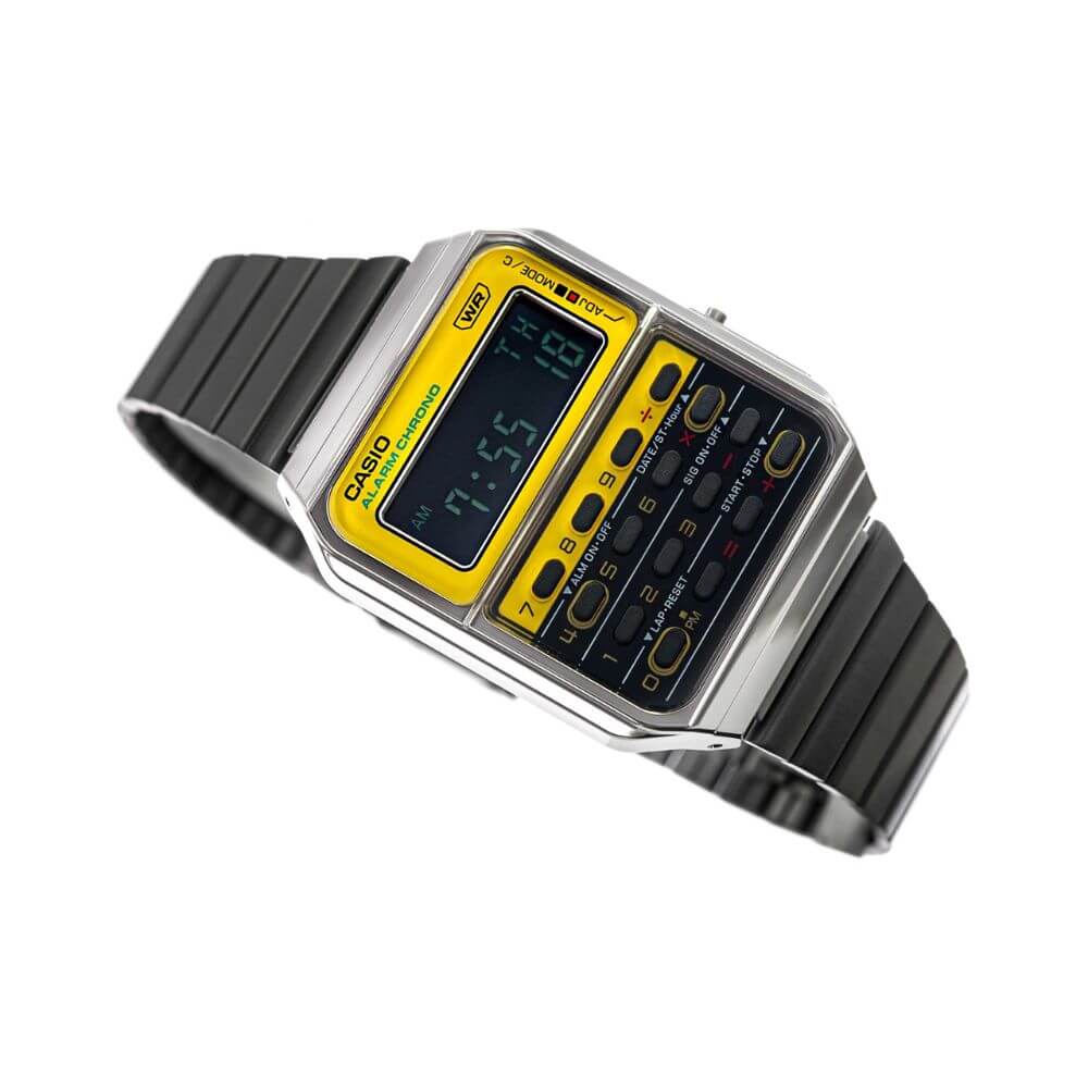 Casio Vintage Calculator Chain Watch CA-500WEGG-9BDF