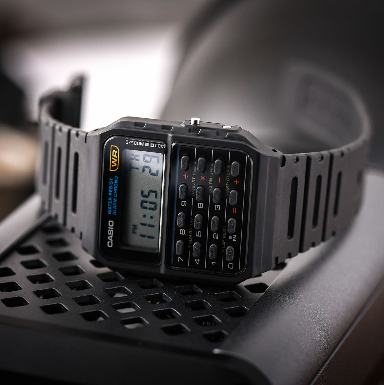Casio Vintage Calculator Resin Belt Watch CA-53W-1Z