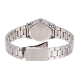 Casio Standard Day Date Silver Ladies Chain Watch LTP-V006D-2BUDF