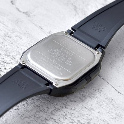 Casio Vintage Illuminator Data Bank Resin Belt Watch DB-36-9AVDF